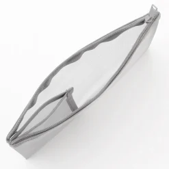 Trousse en nylon avec poche noire B6