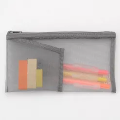 Trousse en nylon avec poche