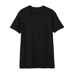 T‐shirt à col rond en coton respirant pour homme