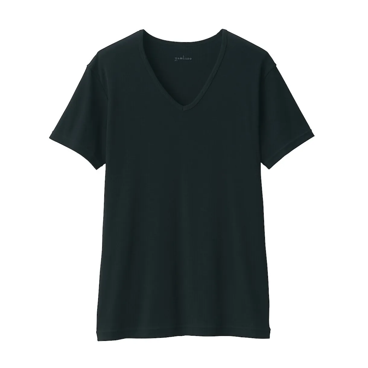 T‐shirt à col V en coton respirant pour homme