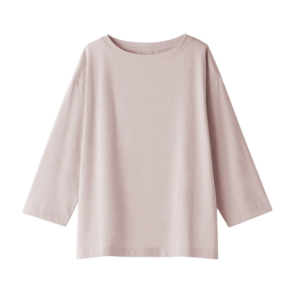 T‐shirt à manches 3/4 en coton mélangé pour femme