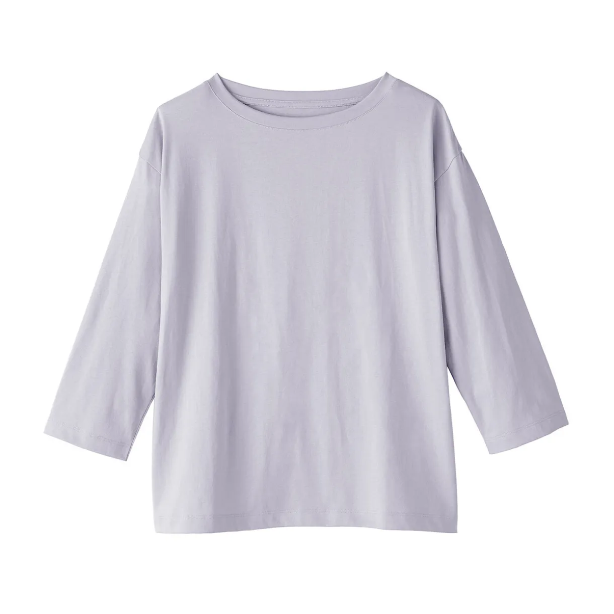 T‐shirt à manches 3/4 en coton mélangé pour femme