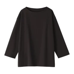 T‐shirt à manches 3/4 en coton mélangé pour femme