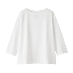 T‐shirt à manches 3/4 en coton mélangé pour femme