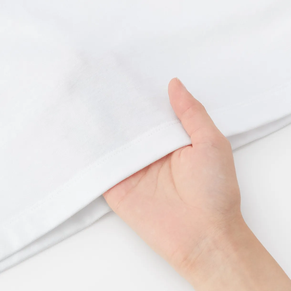 T‐shirt à manches 3/4 en coton mélangé pour femme