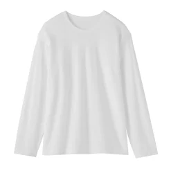 T-shirt à manches longues en jersey torsadé pour femme