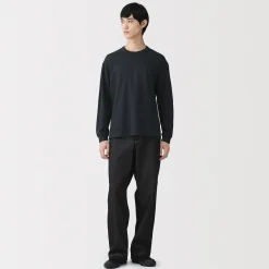 T‐shirt à manches longues en tricot traditionnel pour homme