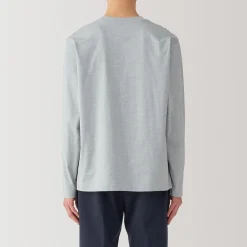 T‐shirt à manches longues en jersey pour homme