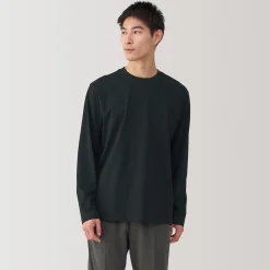 T‐shirt à manches longues en jersey pour homme