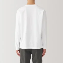 T‐shirt à manches longues en jersey pour homme