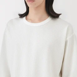 T‐shirt à manches longues gaufré Quick Dry pour homme