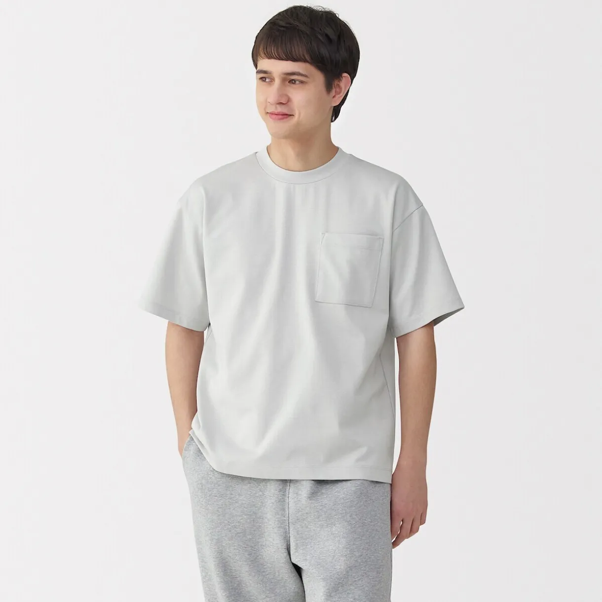 T‐shirt Cool Touch à poche coupe Relax pour homme