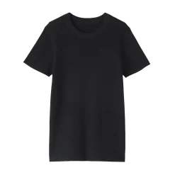 T-shirt en coton biologique hautement torsadé pour femme