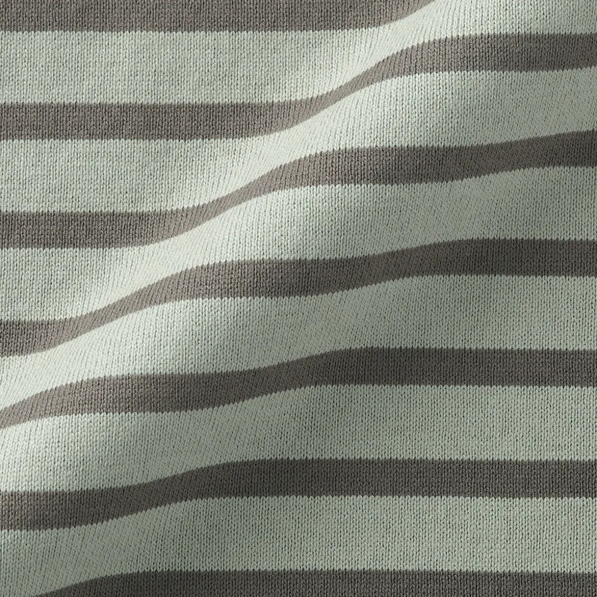 T‐shirt en coton épais manches longues col bateau pour femme