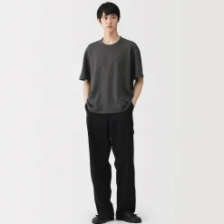 T-shirt en jersey bouclé de coton biologique pour homme