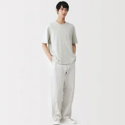 T-shirt en jersey bouclé de coton biologique pour homme