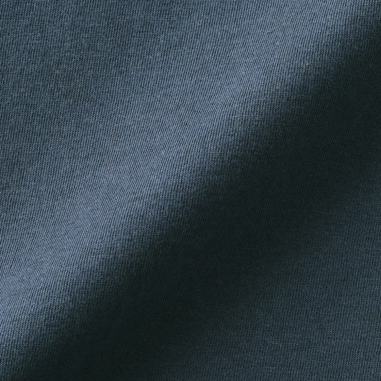 T‐shirt en jersey de coton lavé manches longues pour homme