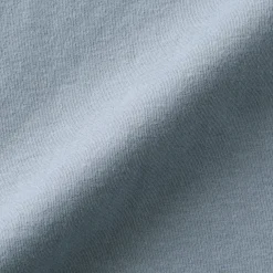 T‐shirt en jersey de coton lavé manches longues pour homme