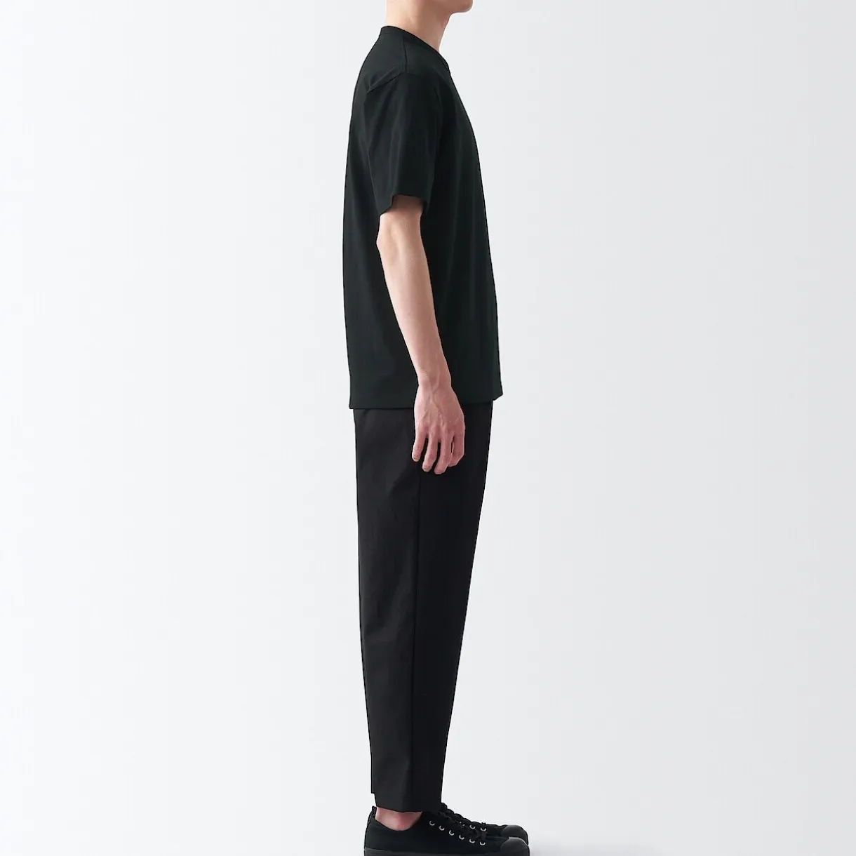 T‐shirt en jersey de coton épais manches courtes homme