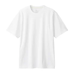 T‐shirt en jersey de coton épais manches courtes homme