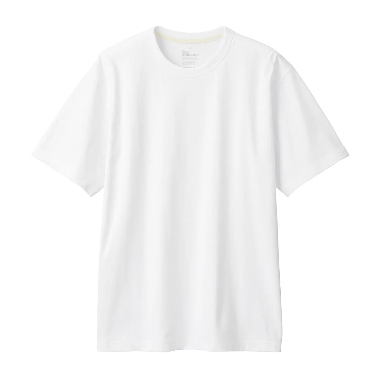 T‐shirt en jersey de coton épais manches courtes homme