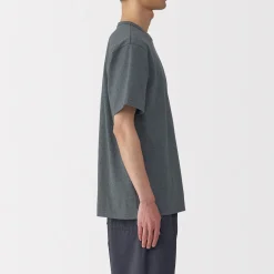 T‐shirt en jersey de coton épais manches courtes pour homme