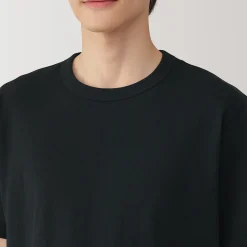 T‐shirt en jersey de coton épais manches courtes pour homme