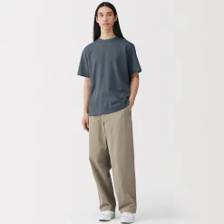 T‐shirt en jersey de coton épais manches courtes pour homme