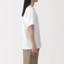 T‐shirt en jersey de coton épais manches courtes pour homme