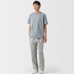 T‐shirt en jersey de coton épais manches courtes pour homme