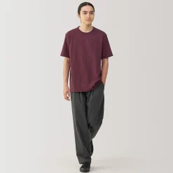 T‐shirt en jersey de coton épais manches courtes pour homme