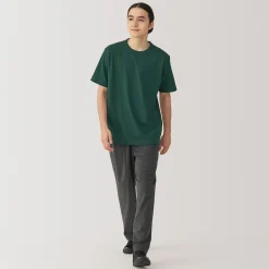 T‐shirt en jersey de coton épais manches courtes pour homme