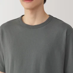 T‐shirt en jersey de coton épais manches courtes pour homme