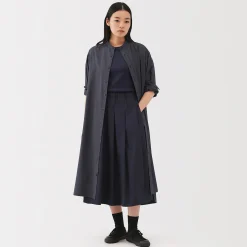 T‐shirt en lin et coton pour femme