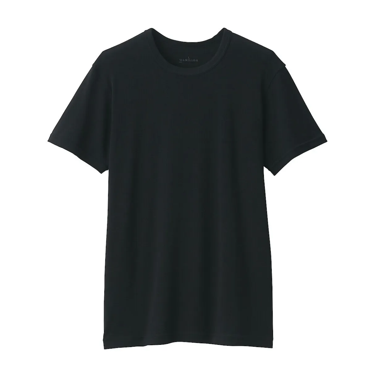 T‐shirt manches courtes col crew en coton chaud pour homme