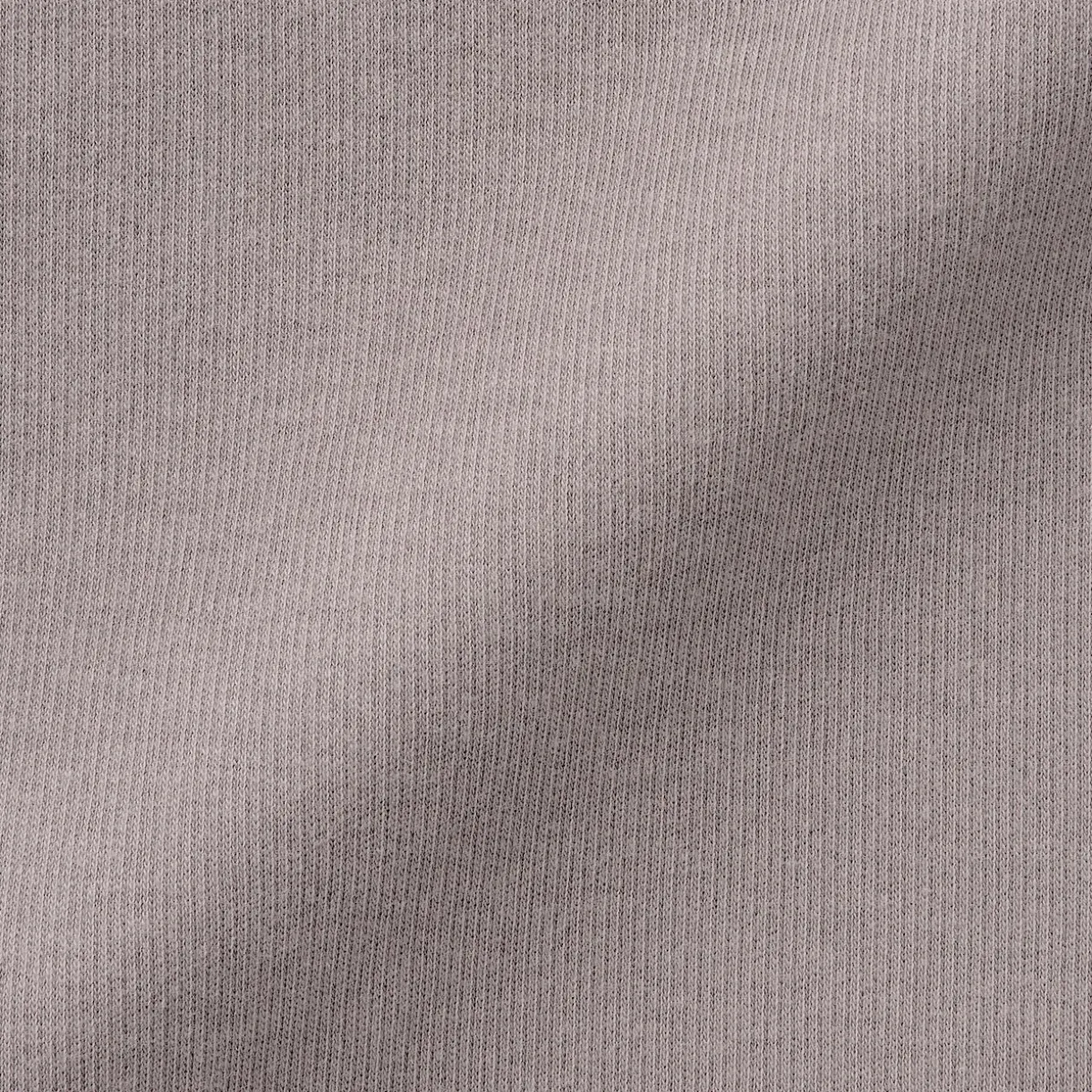 T‐shirt manches longues col rond en coton et laine chauds pour homme