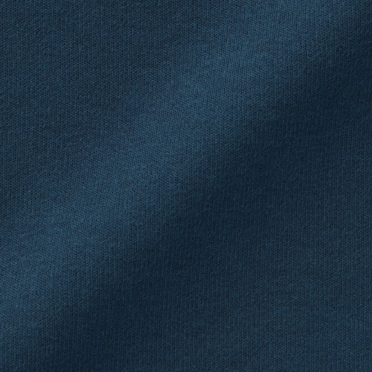 T‐shirt manches longues col rond en coton et laine chauds pour homme