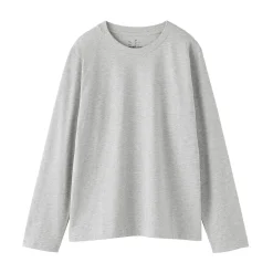 T‐shirt manches longues en coton mélangé pour femme