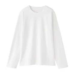 T‐shirt manches longues en coton mélangé pour femme