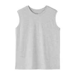 T-shirt sans manches en jersey pour femme