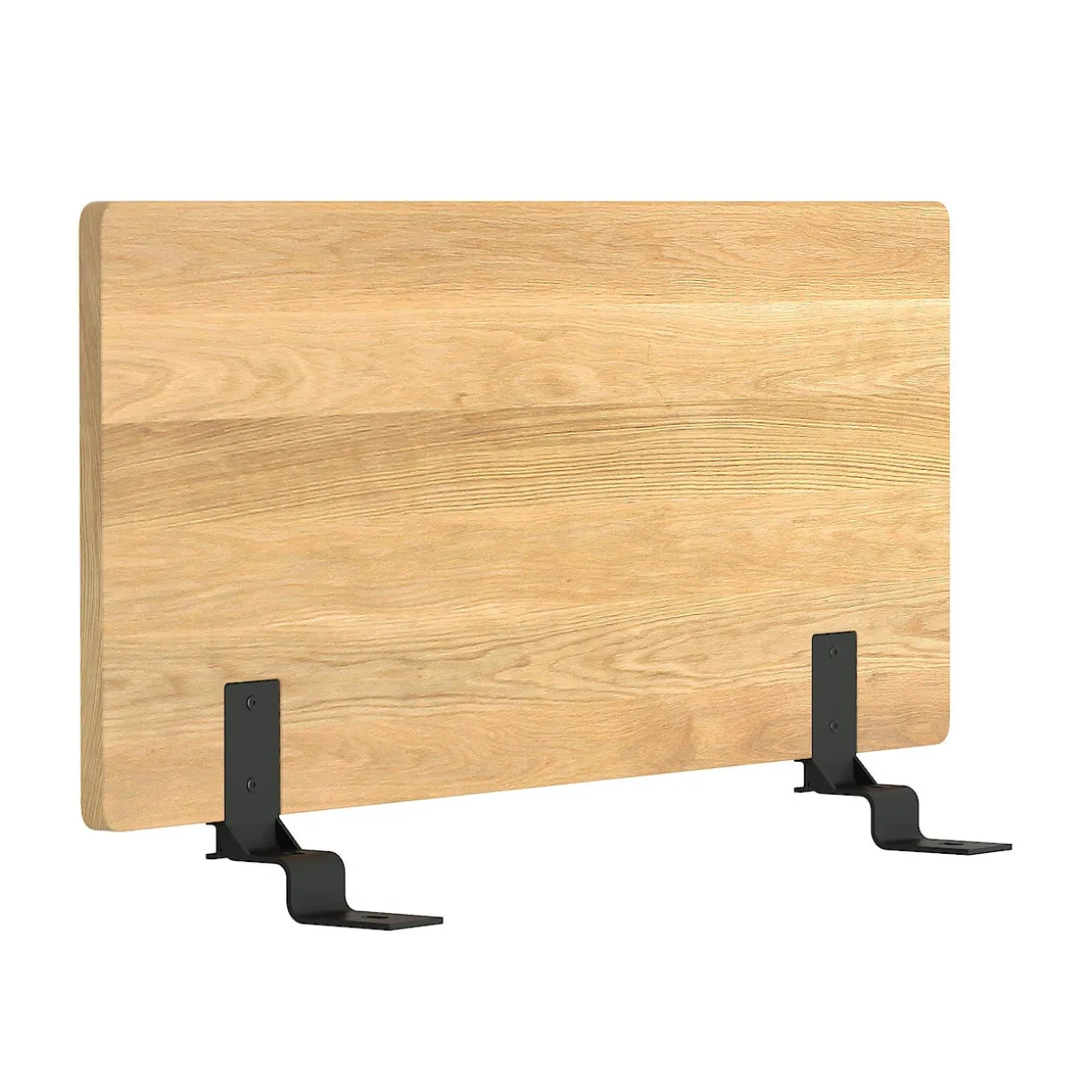 Tête de lit plateforme simple en chêne