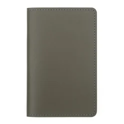 Étui de passeport en cuir recyclé - Kaki