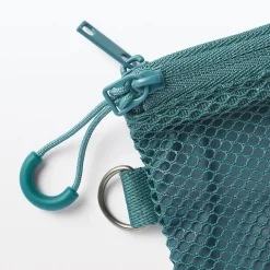 Étui en polyester à double fermeture éclair S