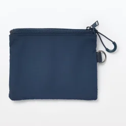Étui en polyester à double fermeture éclair S