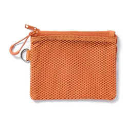 Étui en polyester à double fermeture éclair S