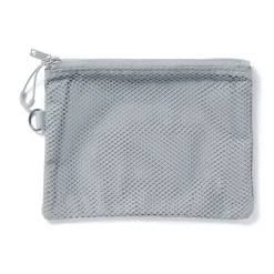 Étui en polyester à double fermeture éclair M
