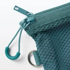 Étui en polyester à double fermeture éclair M