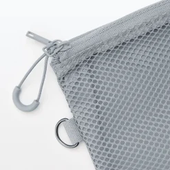Étui en polyester à double fermeture éclair M