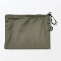 Étui en polyester à double fermeture éclair M