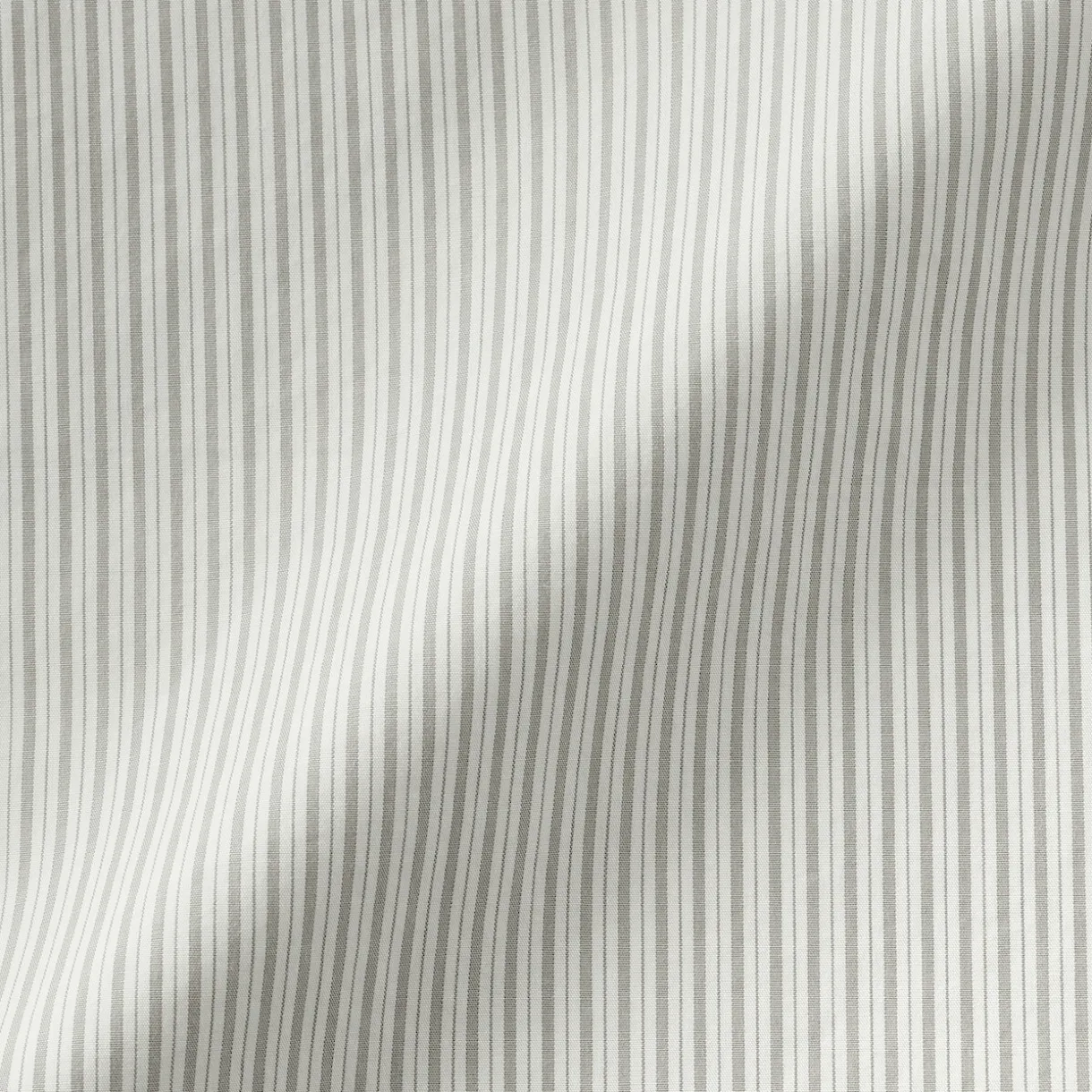 Tunique à col montant en popeline de coton biologique pour femme